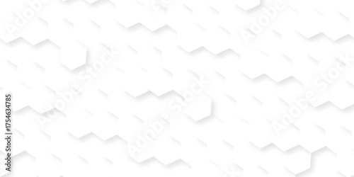 Seamless decorative monochrome grid geometric hexagon ornamental luxury design. Honeycomb backdrop with hexagonal comb pattern. Vector technology design.