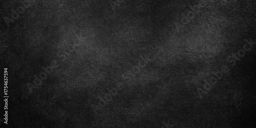 Black texture chalk board and black board wall structure texture. Texture abstract black charcoal wall Stone concrete grungy backdrop background. dark grey black slate texture background.	
