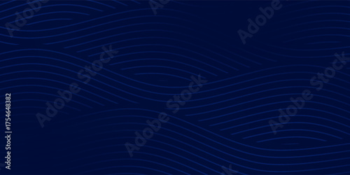 Premium background design with diagonal dark blue lines pattern. Vector horizontal template for digital luxury business banner