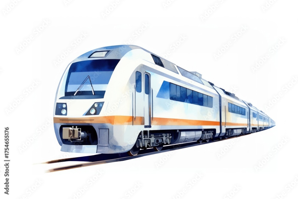 Naklejka premium Train train locomotive vehicle.