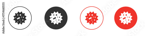 White blood cell icon. pictogram sign for Ui UX