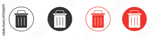 Uninstall icon. pictogram sign for Ui UX