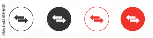 Transfer icon. pictogram sign for Ui UX
