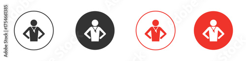 Trainer icon. pictogram sign for Ui UX