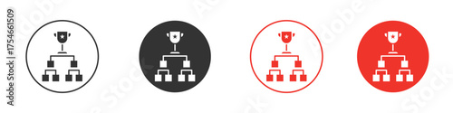 Tournament icon. pictogram sign for Ui UX