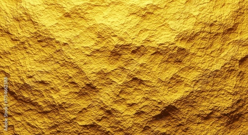 Close up view of yellow textured rocky surface