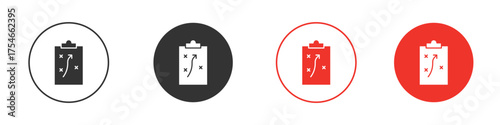 Strategy icon. pictogram sign for Ui UX