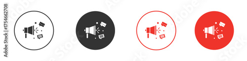 Social campaign icon. pictogram sign for Ui UX