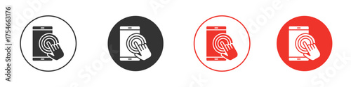 Self service icon. pictogram sign for Ui UX