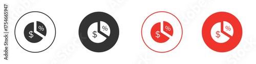 Margin icon. pictogram sign for Ui UX
