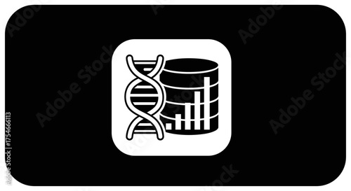 DNA and Data A Visual Representation of Genetic Information.
