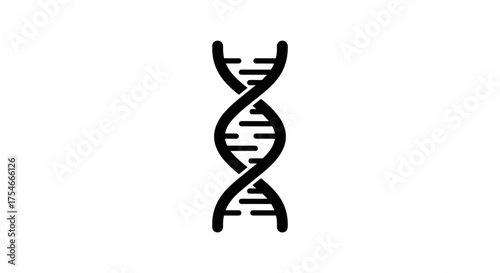 DNA Helix Structure A Visual Representation of Genetic Information.