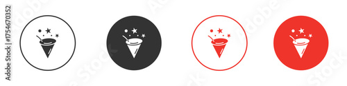 Congratulations icon. pictogram sign for Ui UX