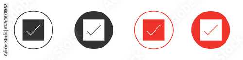 Check Square icon. pictogram sign for Ui UX