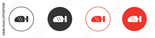 Car wing mirror icon. pictogram sign for Ui UX