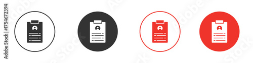 Application form icon. pictogram sign for Ui UX