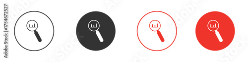 Analysis icon. pictogram sign for Ui UX