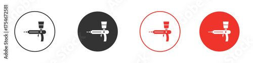 Airbrush icon. pictogram sign for Ui UX