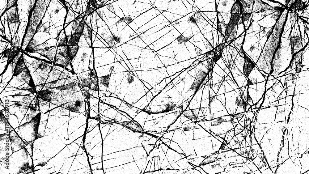 Obraz premium Worn grunge texture vectors. Old, cracked, overlays background PNG transparent