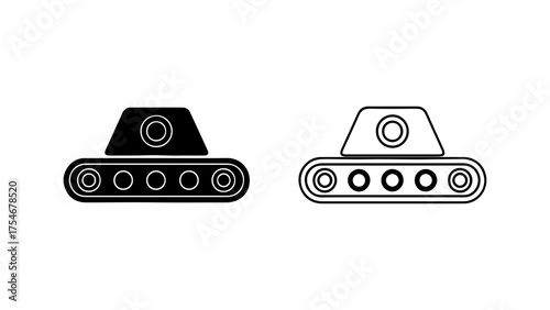 USB connector ports with transparent background