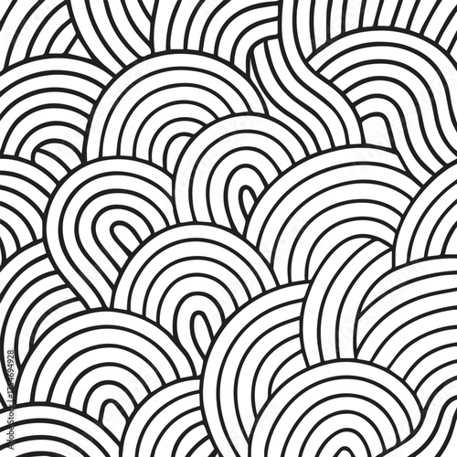 drawing curve for art therapy