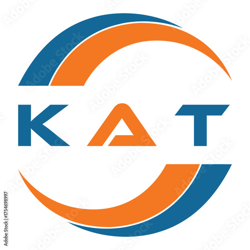 KAT letter design. KAT letter technology logo design. KAT Monogram logo design for an entrepreneur and business