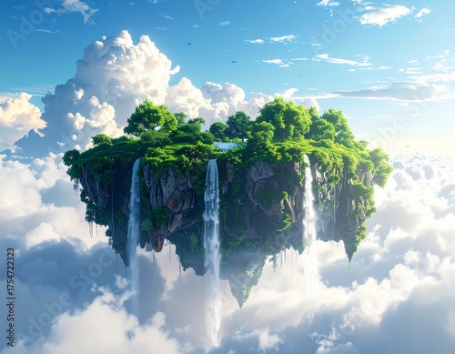 Magical Surreal Nature Scene