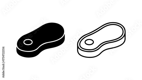 Canned food icon with transparent background