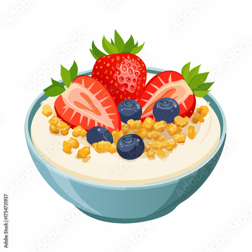 Strawberry Cheesecake Bowl