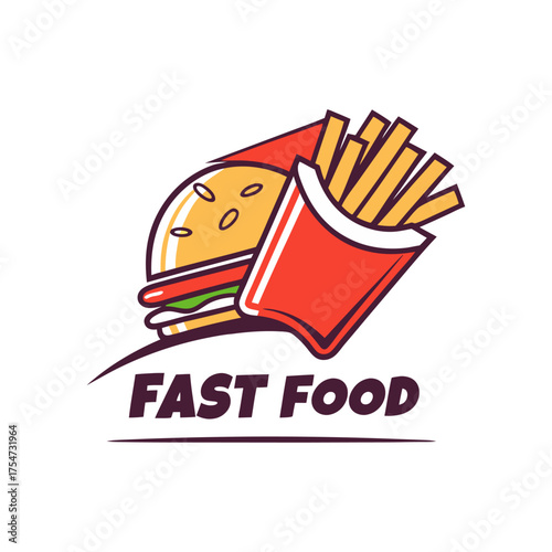 Fast Food Meal Badge
