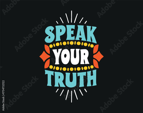 Typographic t-shirt design with some variants of motivational quotes