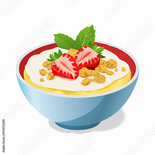 Strawberry Cheesecake Bowl
