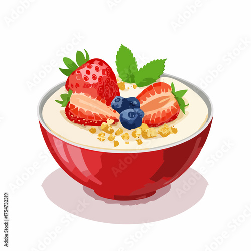 Strawberry Cheesecake Bowl