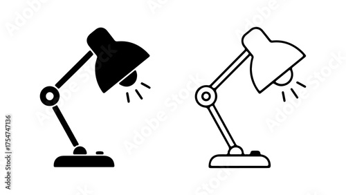 Desk lamps with transparent background