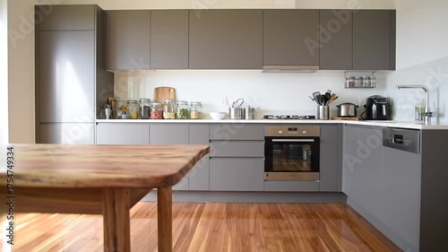 modern kitchen interior