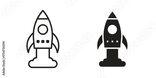 Startup icon in vector. Logotype