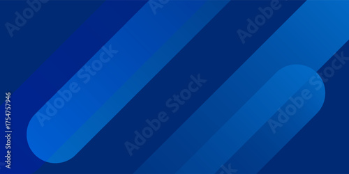 Abstract blue simple background with glowing geometric lines. pattern element