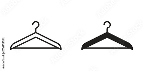 Hanger icon in vector. Logotype