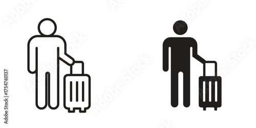 Guest icon in vector. Logotype