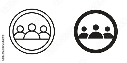 Customer retention icon in vector. Logotype