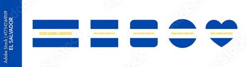 Civil flag of El Salvador