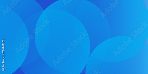 Abstract blue circle background with subtle blue gradient. Featuring geometric patterns, ideal for modern designs, digital projects, banners and creative visual presentations.