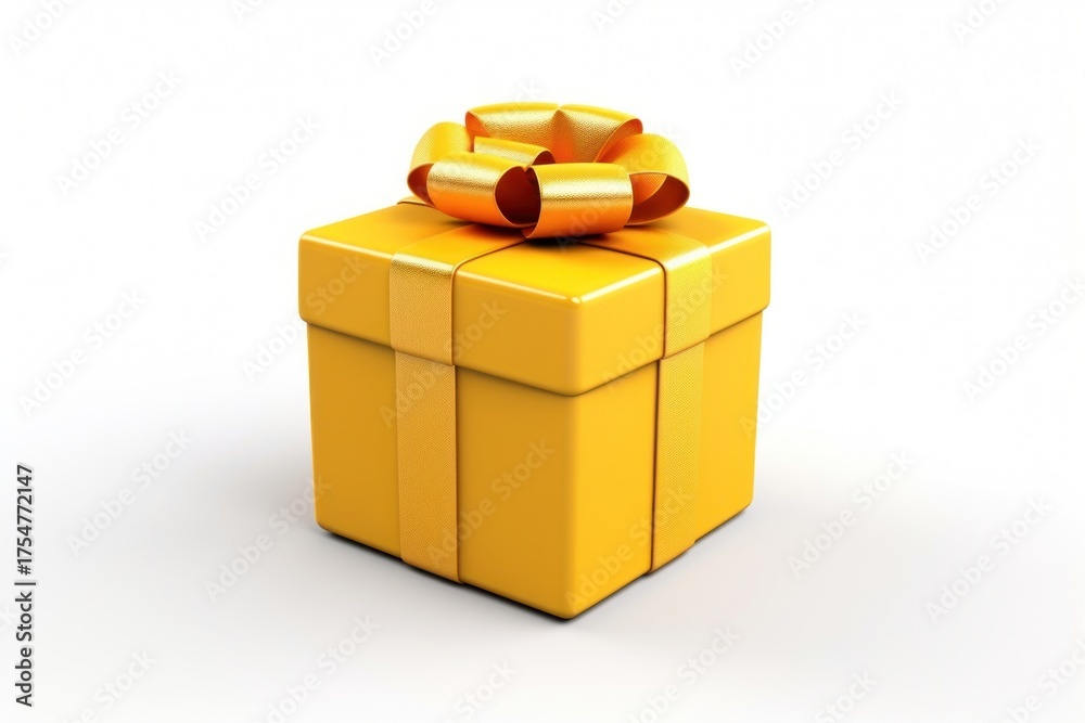 Fototapeta premium Christmas gift present box celebration.