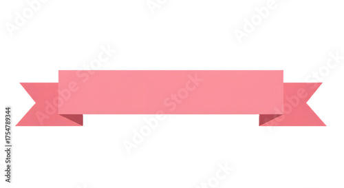 Ribbon banner, curve badge, label, title box, clip art, png isolated on transparent background. A pink banner with pointed ends, isolated on a white background. Free Download Ribbon banner, curve badge, label, title box, clip art, png isolated on transparent background. A pink banner with pointed ends, isolated on a white background. - GFXLoad