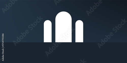 Dark Room, Light Coming In Through an Open Door - New Possibilities, Hope, Overcome Problems, Solution Finding Concept