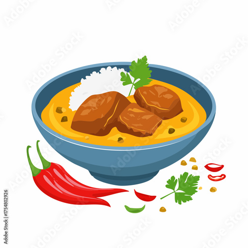 Beef Curry Bowl