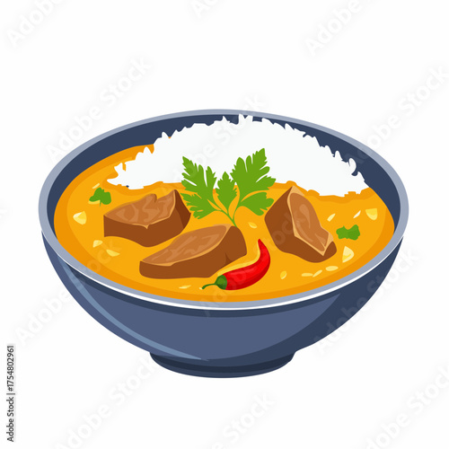 Beef Curry Bowl