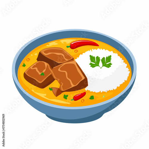 Beef Curry Bowl