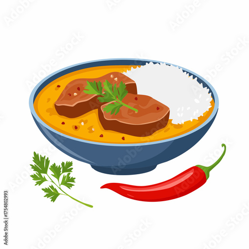 Beef Curry Bowl