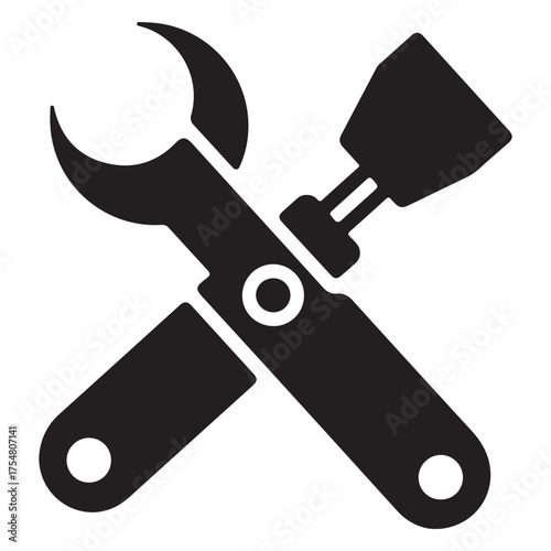 Graphic design editing tools crop adjust and transform silhouette banner